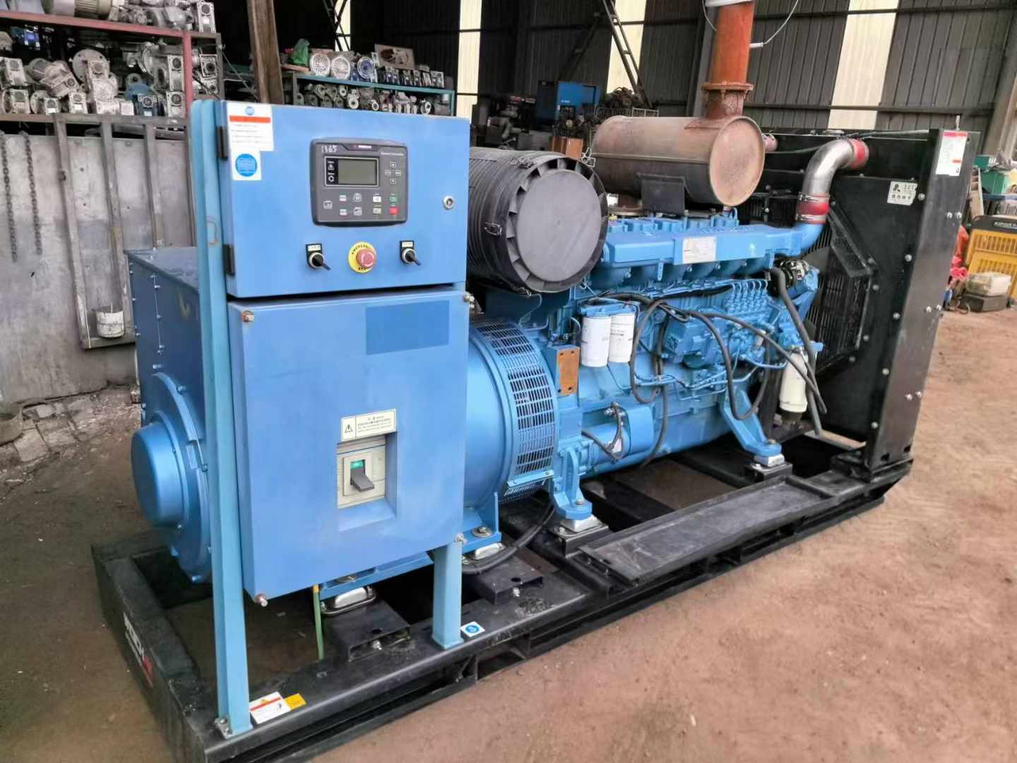 万载500kW 柴油发电机组可带动设备功率的计算公式是什么？