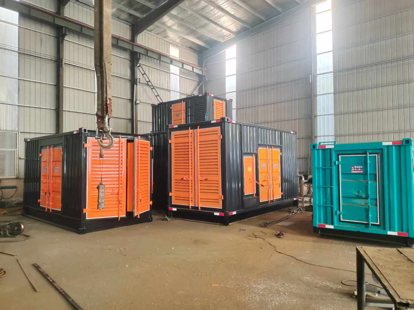 万载500kw柴油发电机组可以带动多少功率设备？